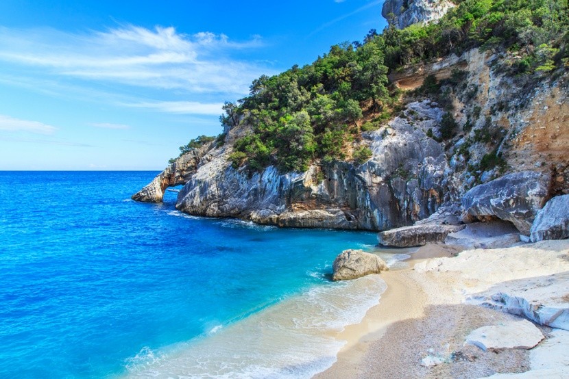 Cala Goloritze Beach, Szardínia