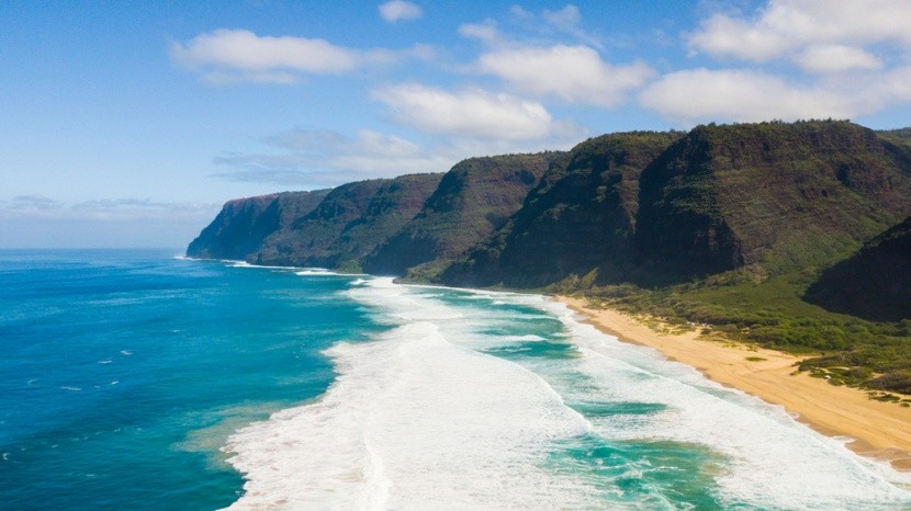 Polihale Beach, Hawaii, USA